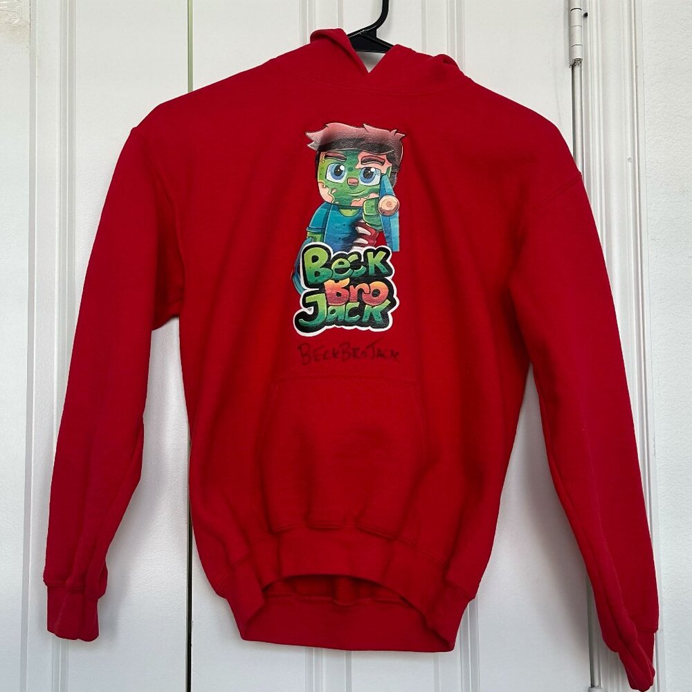 Youth Large Beck Bro Jack Signed Hoodie